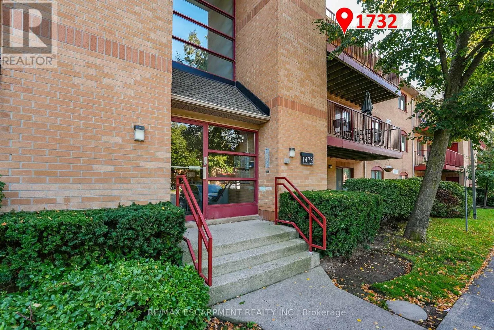 Apartment for rent: 1732 - 1478 Pilgrims Way, Oakville, Ontario L6M 3G7