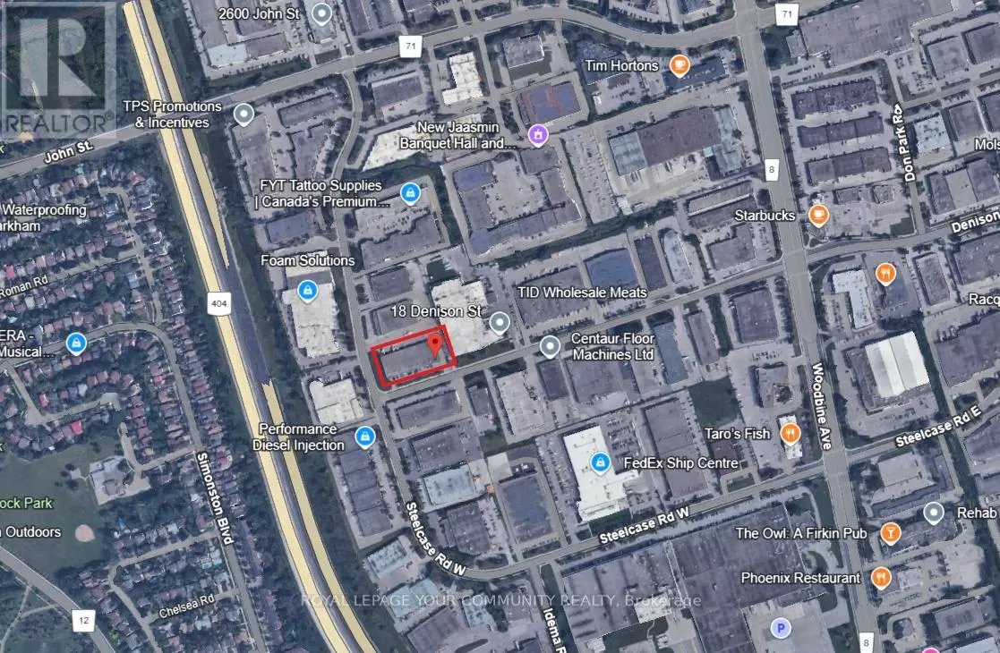 Multi-Tenant Industrial for rent: 18 Denison Street, Markham, Ontario L3R 1B6