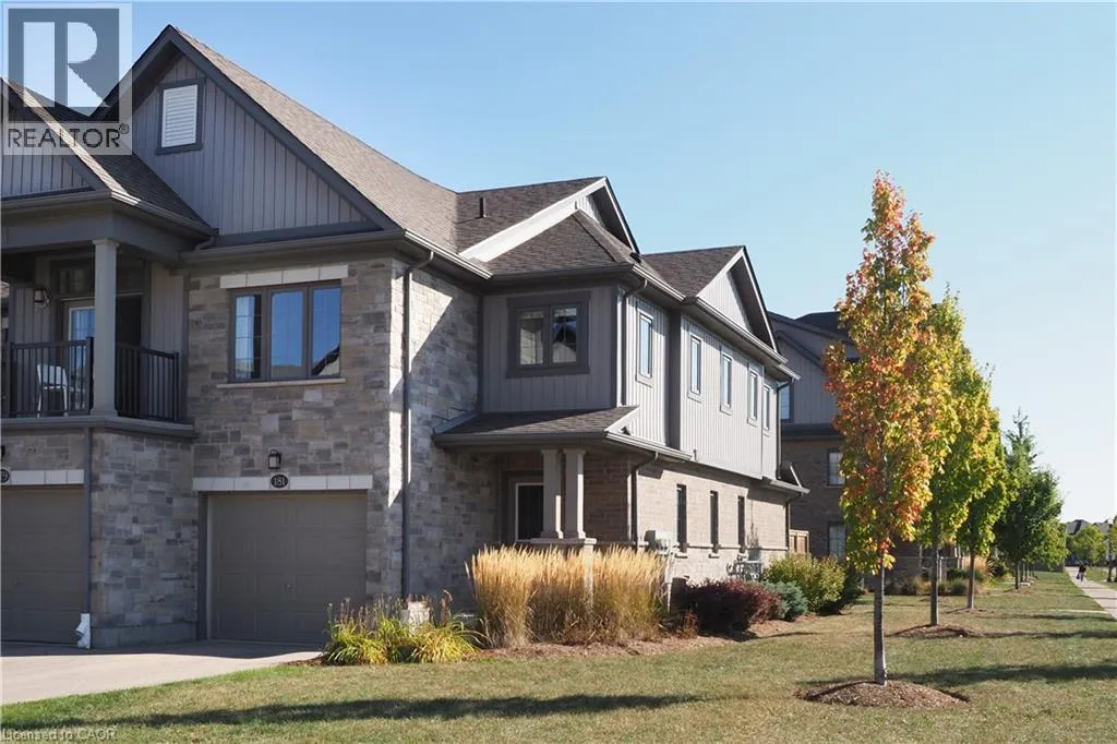 Row / Townhouse for rent: 181 South Creek Drive, Kitchener, Ontario N2P 0H1