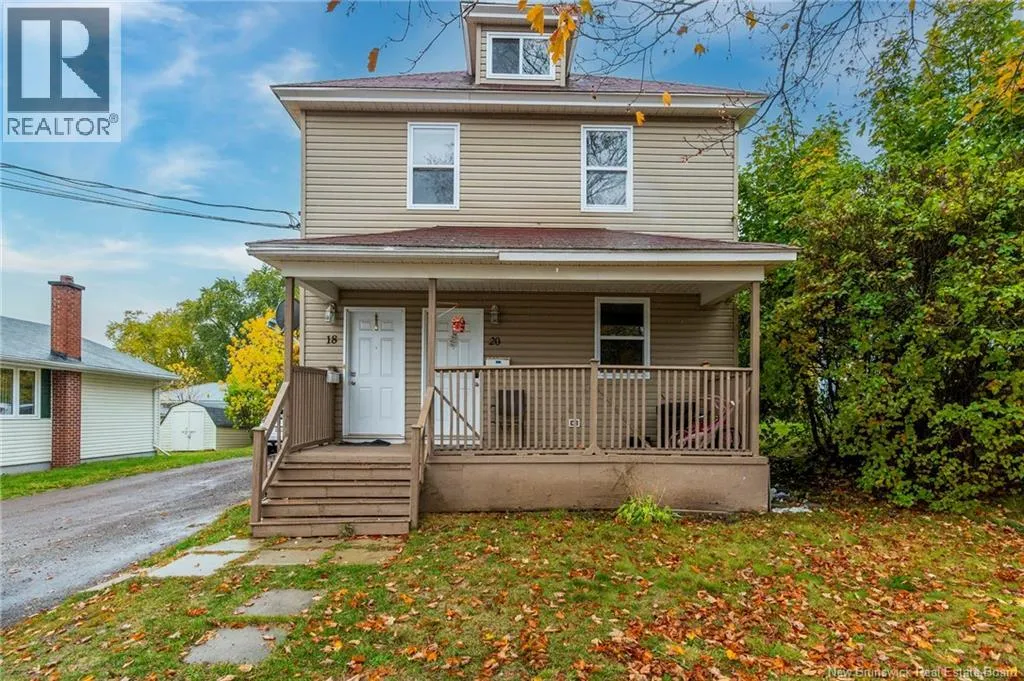 Duplex for rent: 18-20 Mill Road, Moncton, New Brunswick E1A 4A1