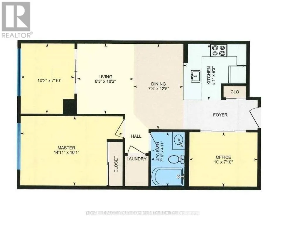 Apartment for rent: 1838 - 125 Omni Drive, Toronto, Ontario M1P 5A9