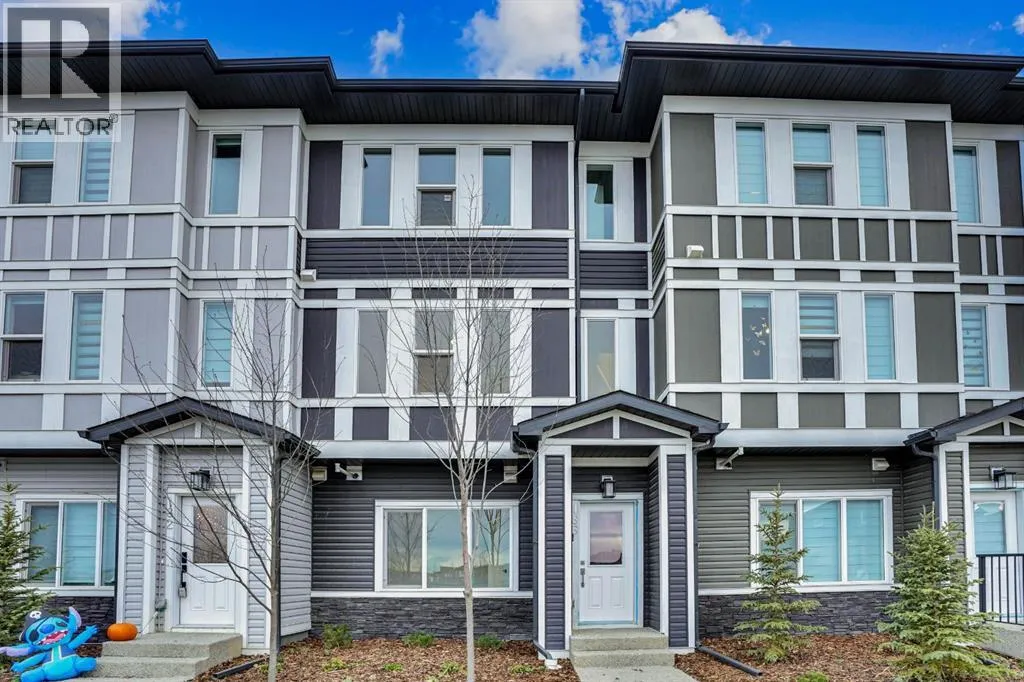 Row / Townhouse for rent: 186 Belmont Street Sw, Calgary, Alberta T2X 5X5