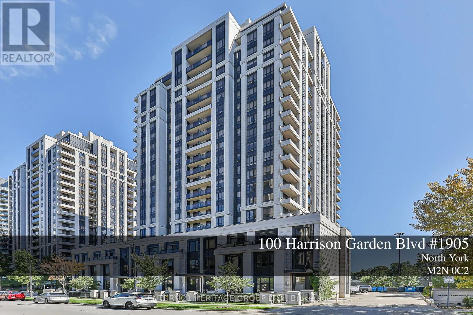 Apartment for rent: 1905 - 100 Harrison Garden Boulevard, Toronto, Ontario M2N 0C2