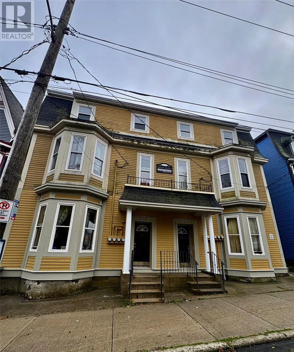 Multi-Family for rent: 193-195 Gower Street, St. Johns, Newfoundland & Labrador a1c 1r2