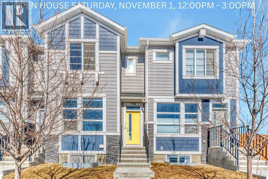 Row / Townhouse for rent: 196 Wolf Hollow Park Se, Calgary, Alberta T2X 4M6