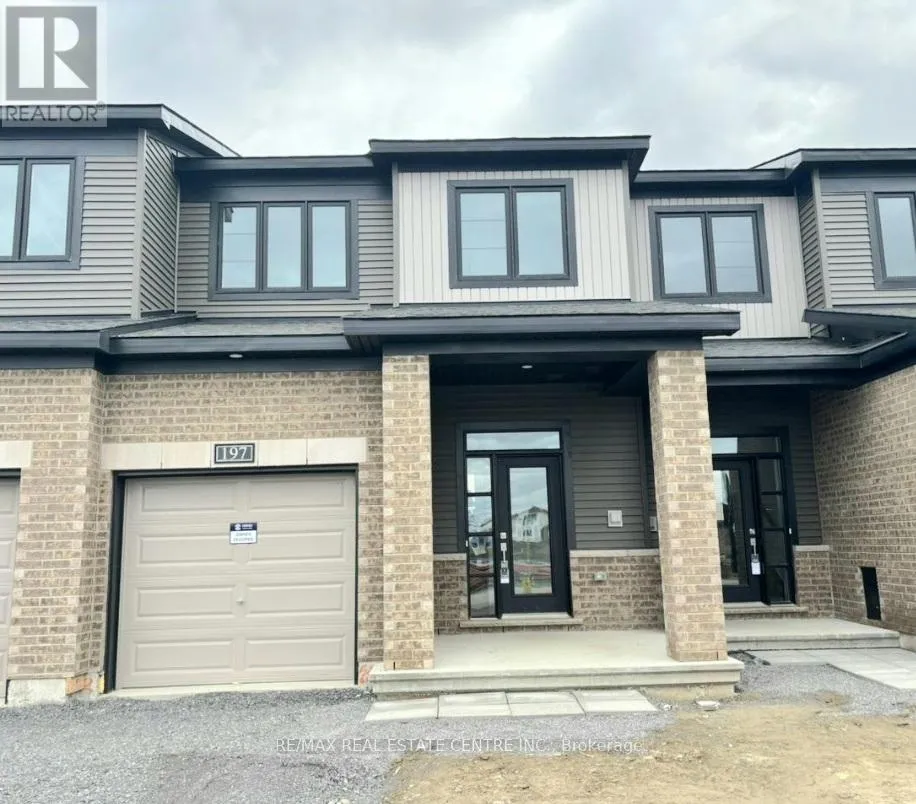 Row / Townhouse for rent: 197 Invention Boulevard, Ottawa, Ontario K2W 0M1