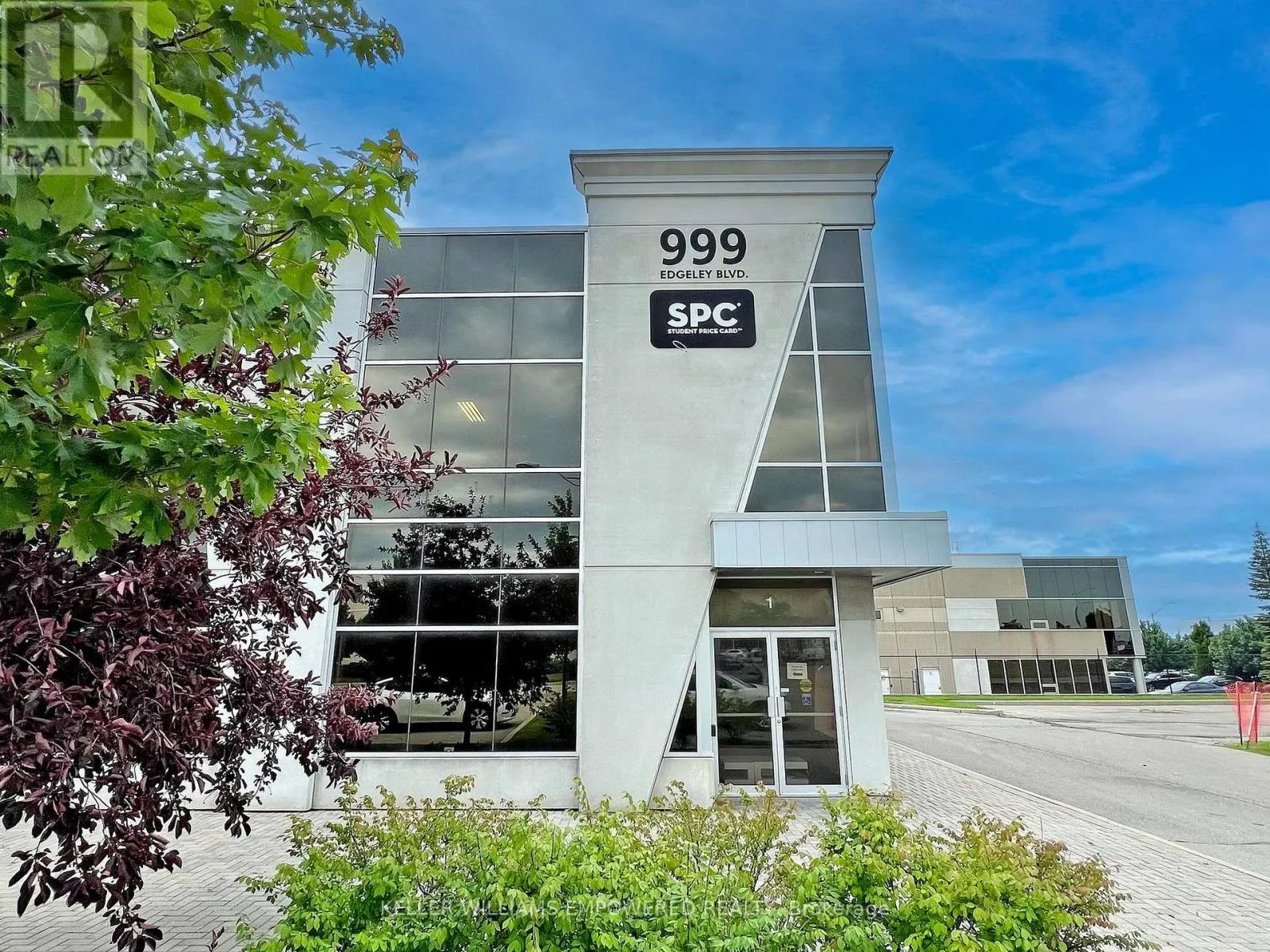 Offices for rent: 1-upper - 999 Edgeley Boulevard, Vaughan, Ontario L4K 5Z4