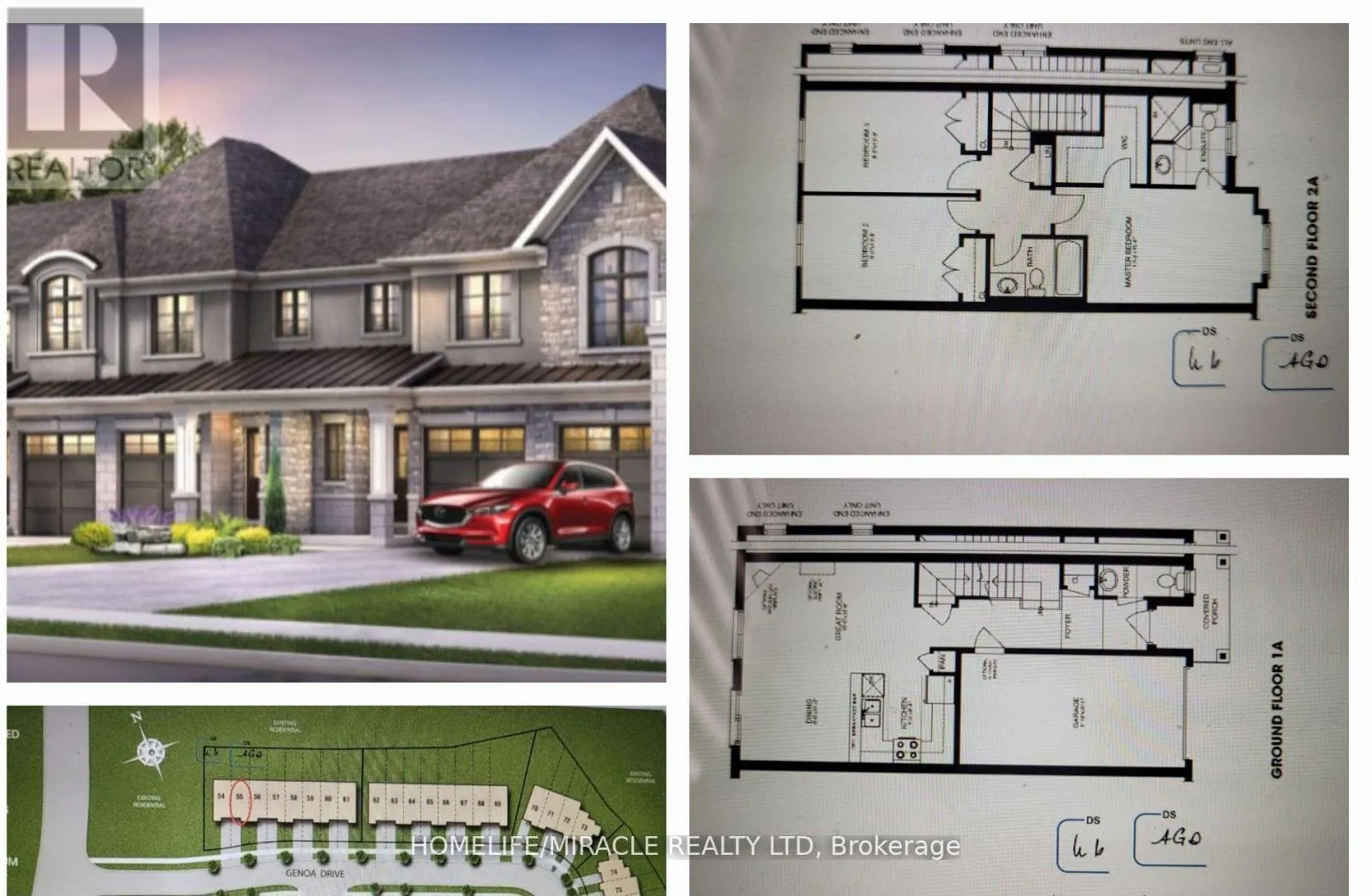 Row / Townhouse for rent: 2 - 1329 Barton Street, Hamilton, Ontario L8E 5L4