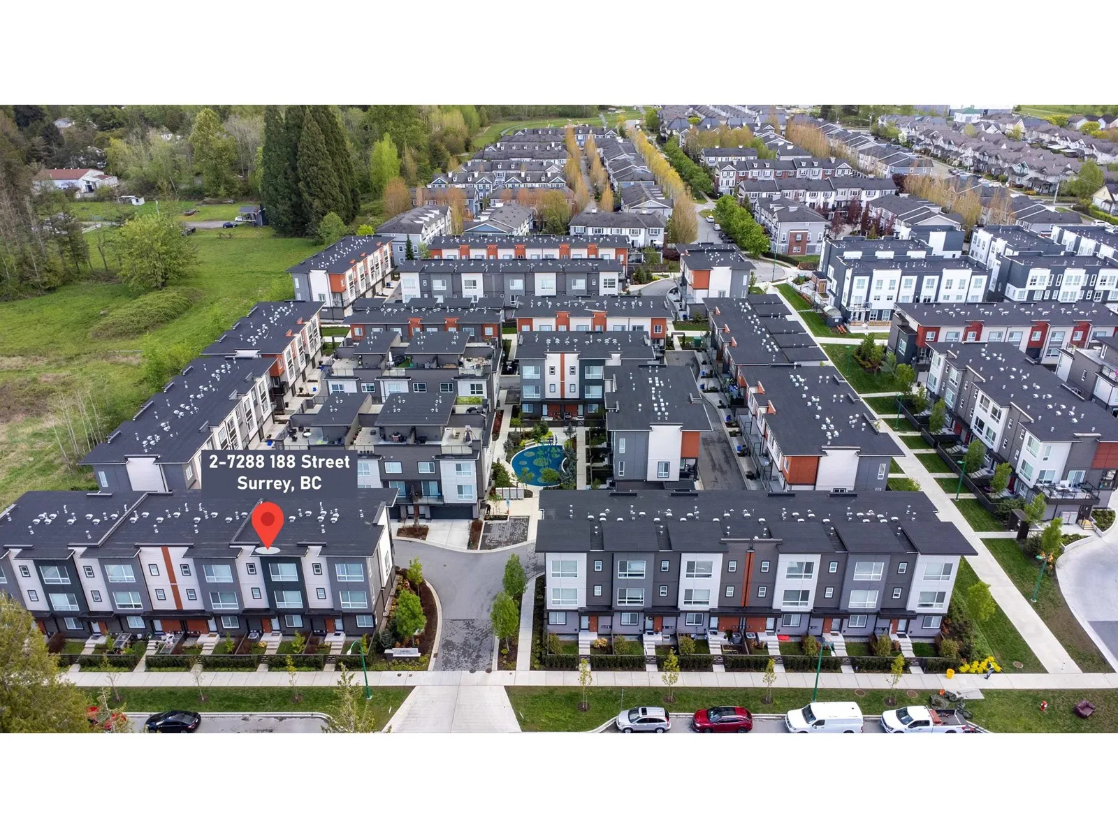 Row / Townhouse for rent: 2 7288 188 Street, Surrey, British Columbia V4N 3G6