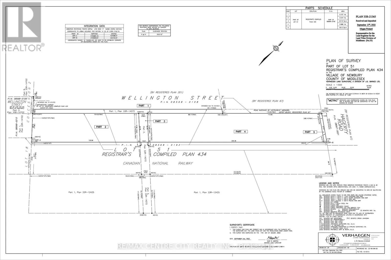 2 Wellington Street, Newbury, Ontario N0L 1Z0