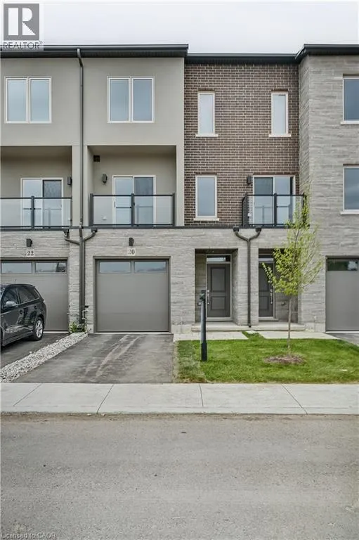 Row / Townhouse for rent: 20 Clear Valley Lane, Mount Hope, Ontario L0R 1W0