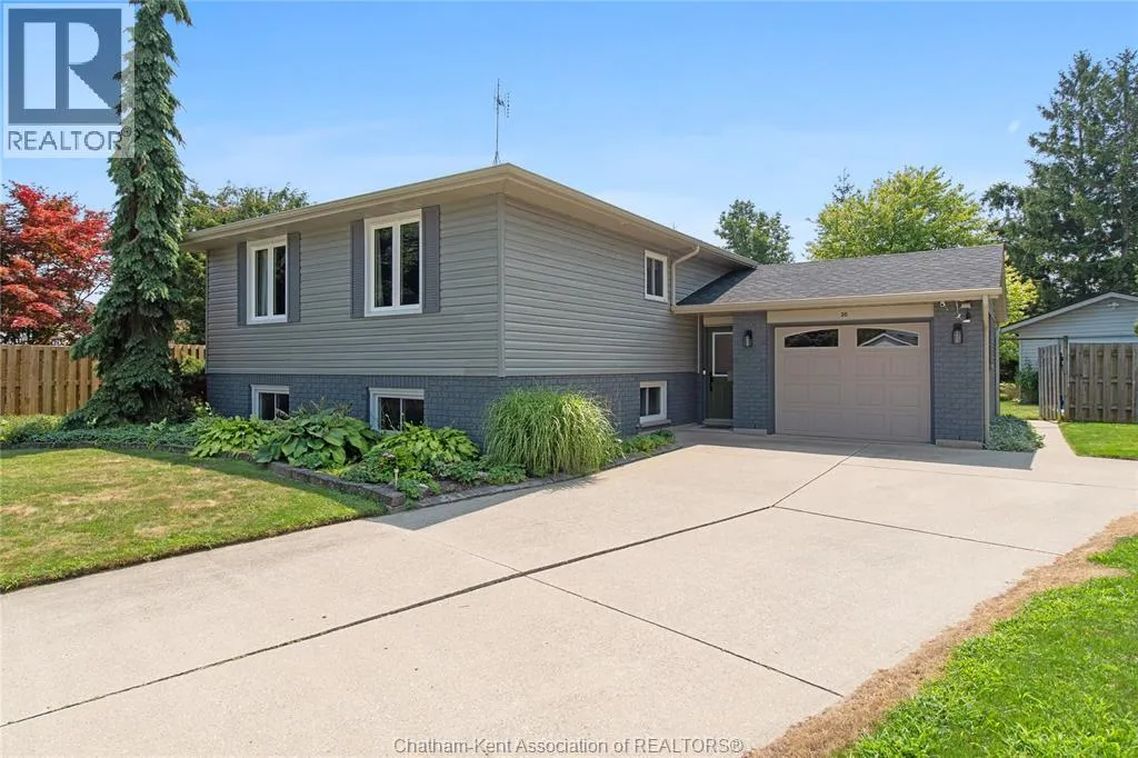 House for rent: 20 Dejonge Place, Chatham, Ontario N7L 5H7