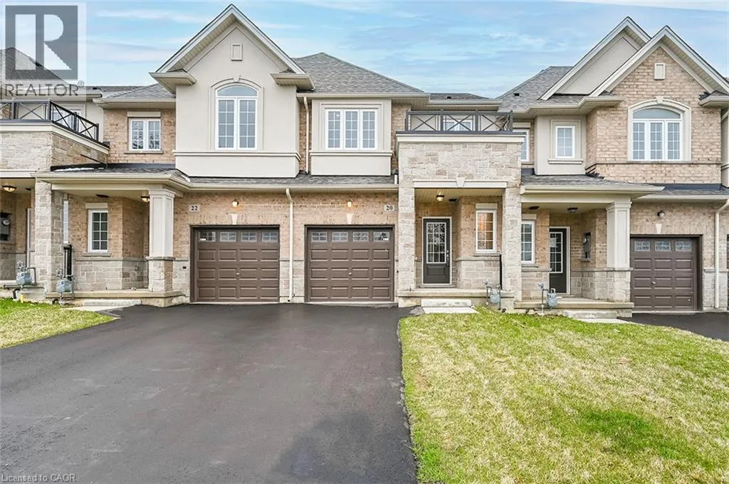 Row / Townhouse for rent: 20 Jellicoe Court, Hamilton, Ontario L9A 4T1