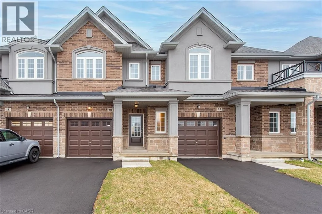 Row / Townhouse for rent: 20 Linden Park Lane, Hamilton, Ontario L9A 1Y1