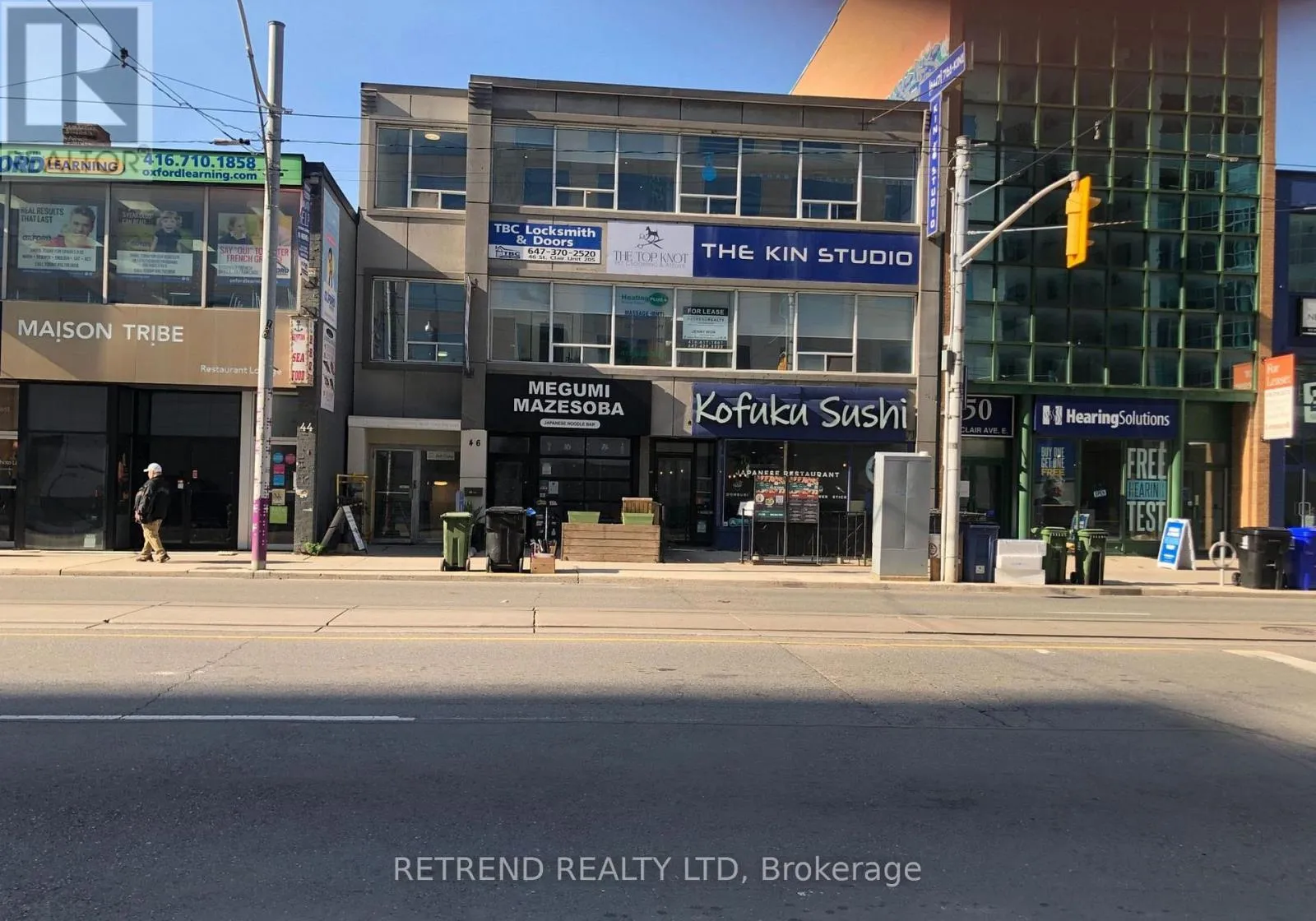 Offices for rent: 201 - 46 St. Clair Avenue E, Toronto, Ontario M4T 1M9