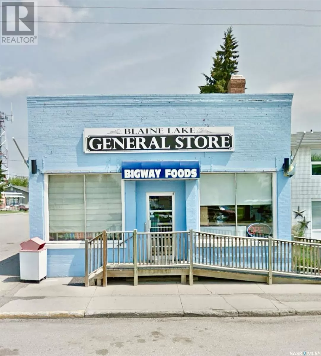 Retail for rent: 201 Main Street, Blaine Lake, Saskatchewan S0J 0J0