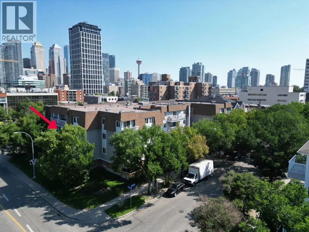 Apartment for rent: 202, 540 18 Avenue Sw, Calgary, Alberta T2S 0C5