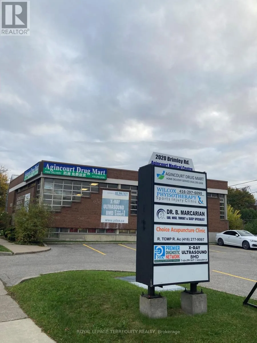 Offices for rent: 2020 Brimley Road, Toronto, Ontario M1S 4R7