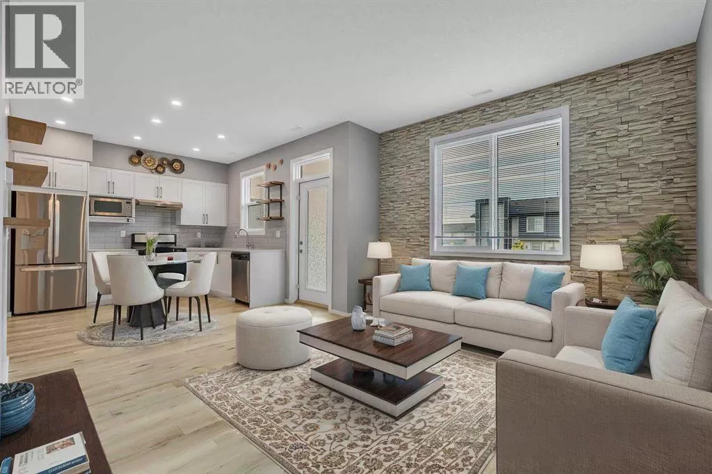 Apartment for rent: 203, 140 Redstone Walk Ne, Calgary, Alberta T3N 1M6