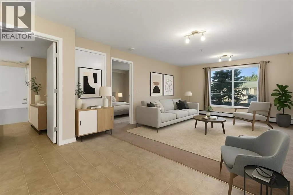 Apartment for rent: 203, 2000 Applevillage Court Se, Calgary, Alberta T2A 7Z4