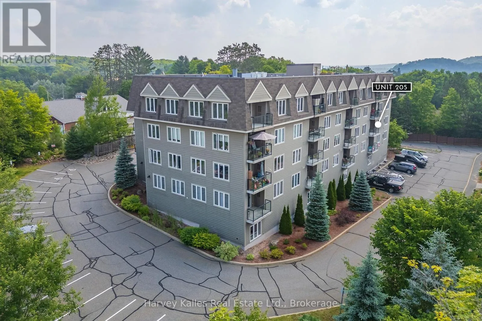 Apartment for rent: 205 - 26 Dairy Lane, Huntsville, Ontario P1H 0A4