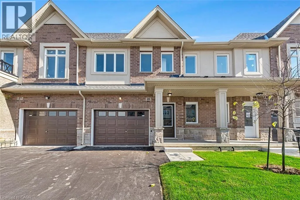 Row / Townhouse for rent: 205 Thames Way Unit# 28, Hamilton, Ontario L0R 1W0