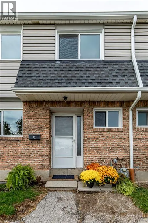 Row / Townhouse for rent: 2050 Upper Middle Road Unit# 43, Burlington, Ontario L7P 3R9