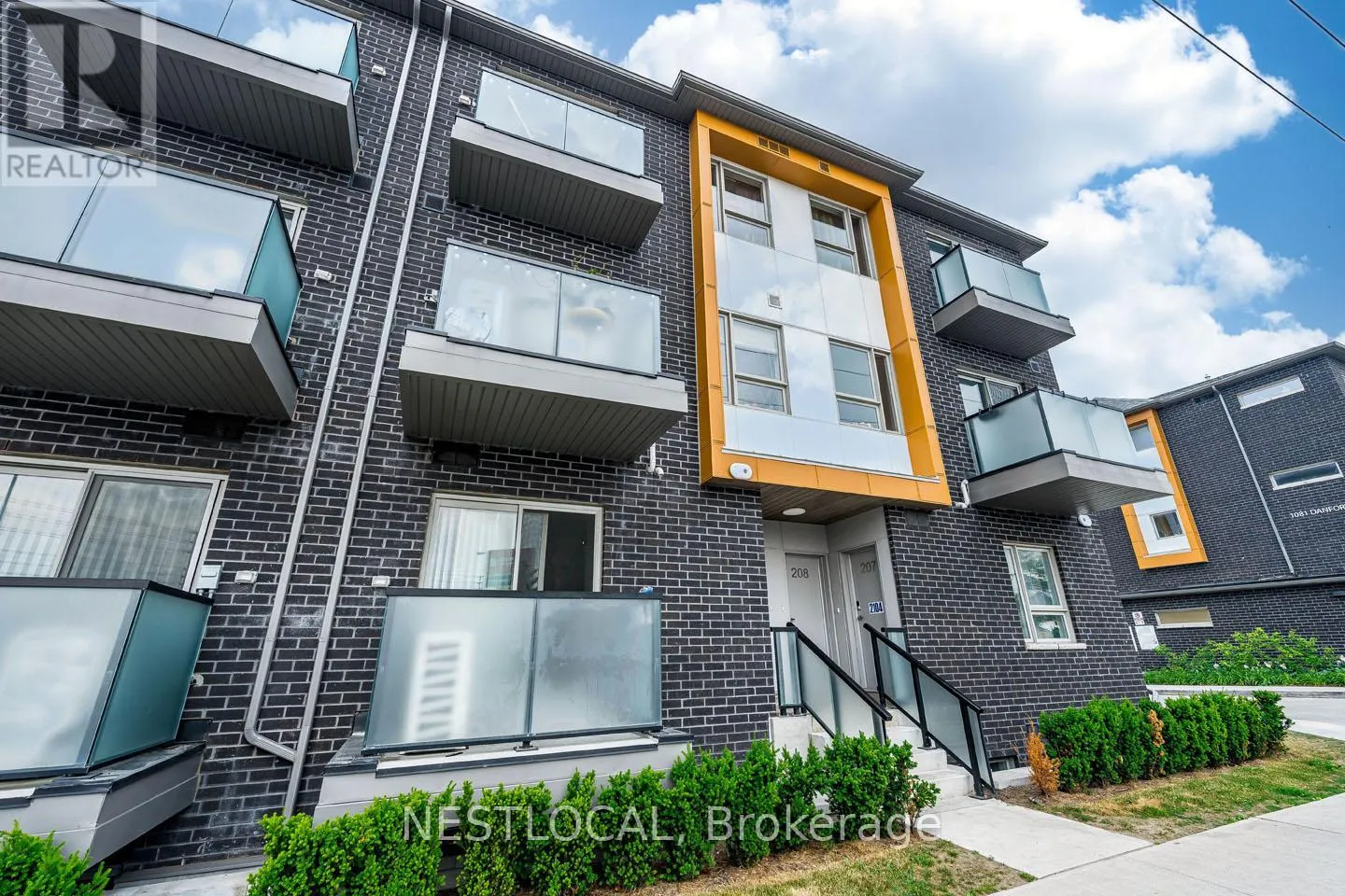 Row / Townhouse for rent: 206 - 1085 Danforth Road, Toronto, Ontario M1J 0B2