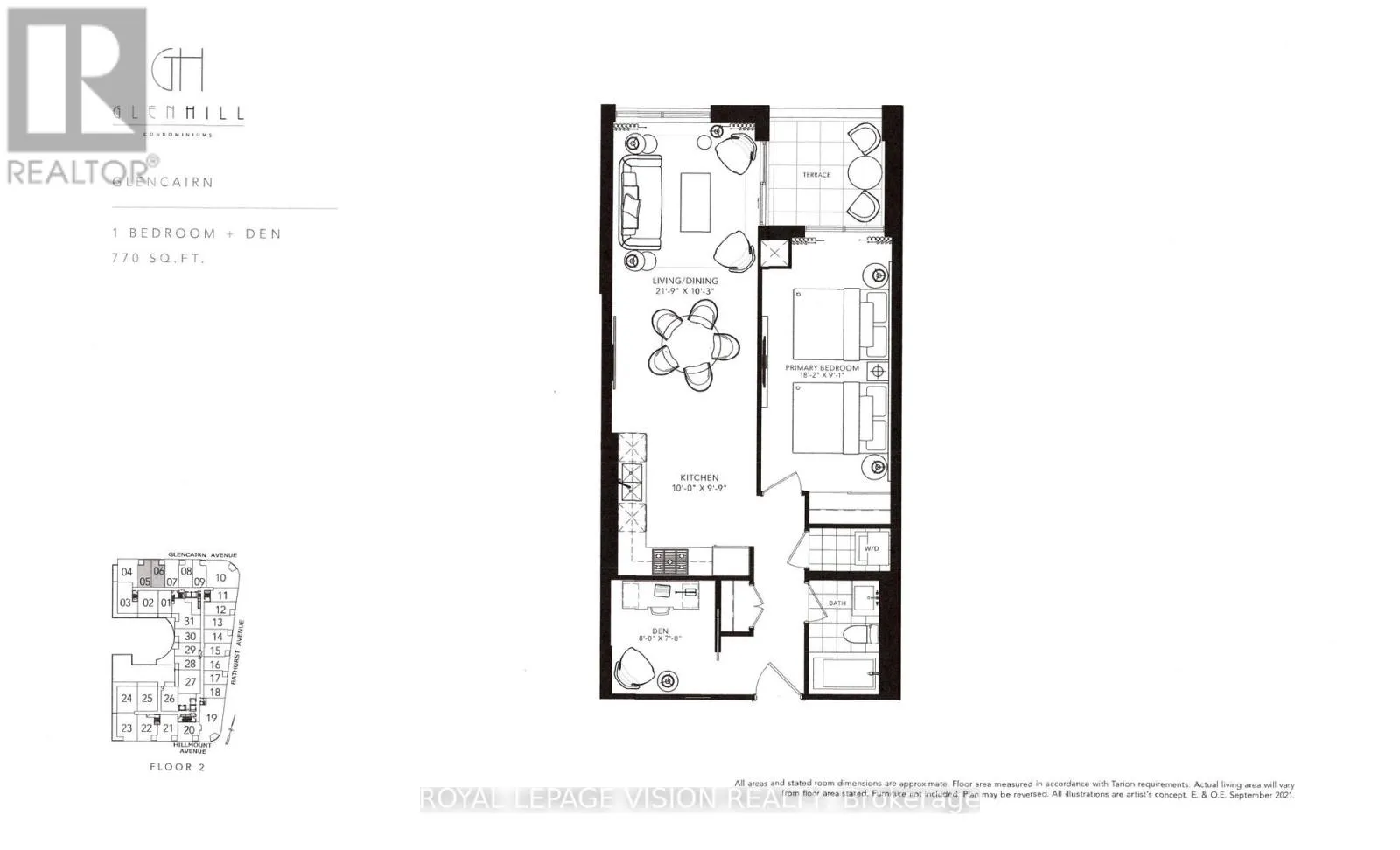Apartment for rent: 206 - 505 Glencairn Avenue, Toronto, Ontario M6B 0B2