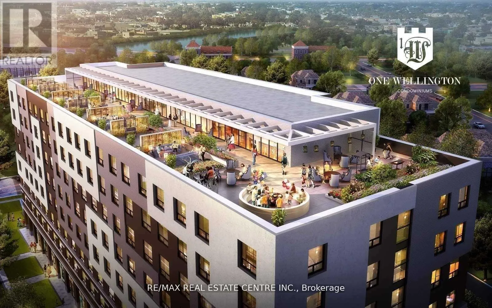 Apartment for rent: 207 - 1 Wellington Street, Brantford, Ontario N3T 2L3