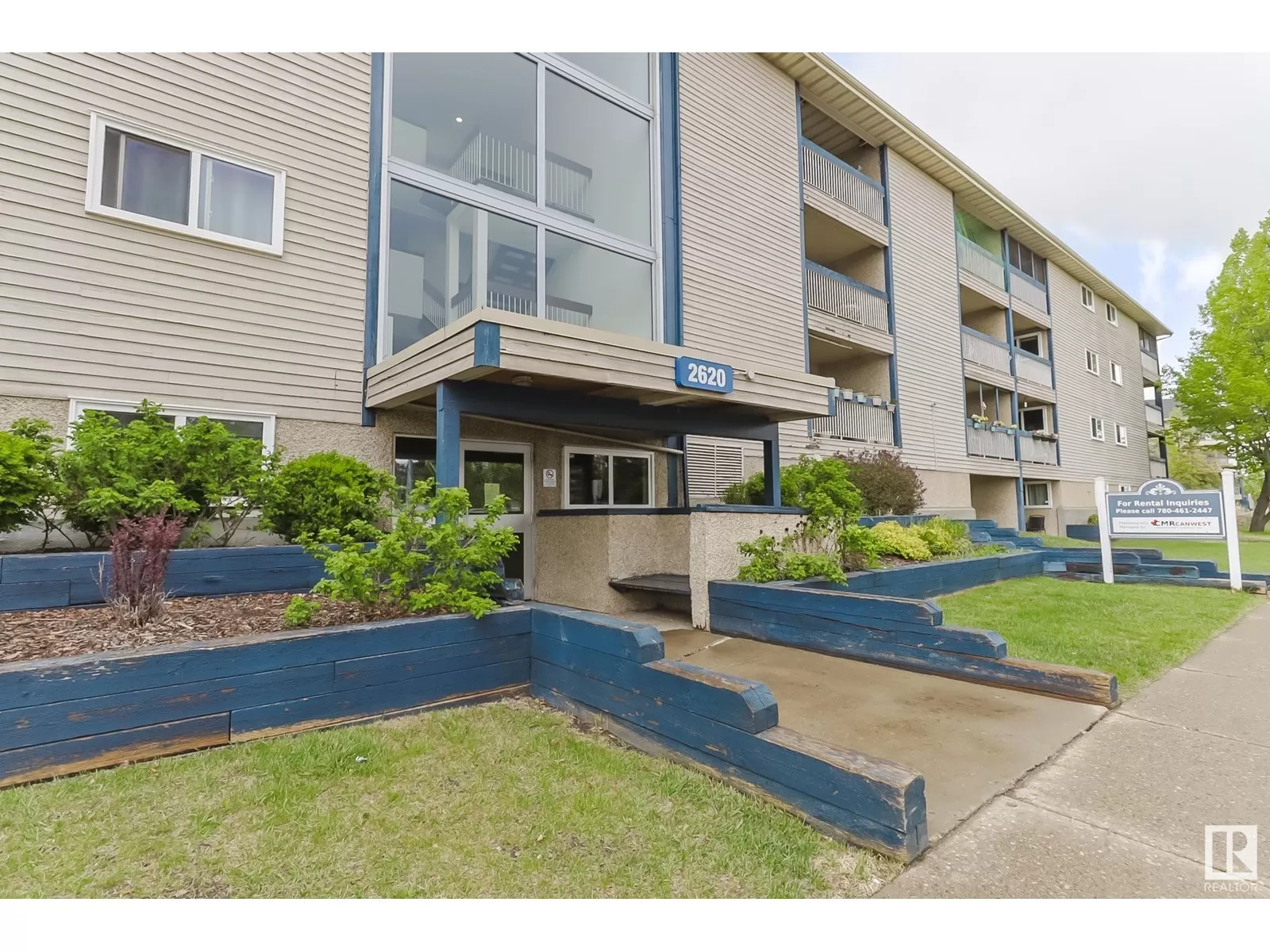 Apartment for rent: #209 2620 Mill Woods E Nw, Edmonton, Alberta T6L 5K6