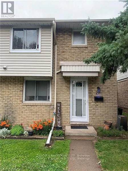 Row / Townhouse for rent: 21 - 6767 Thorold Stone Road, Niagara Falls, Ontario L2J 3W9