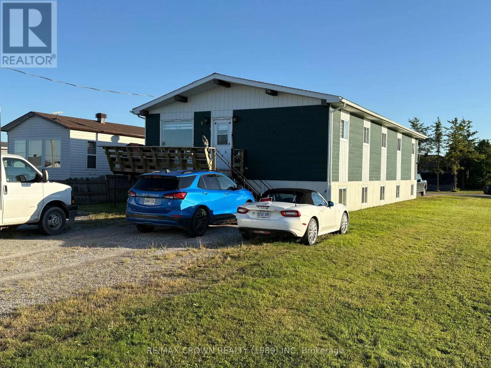 Fourplex for rent: 213 Balmoral Avenue W, Mattice-Val Cote, Ontario P0L 1T0