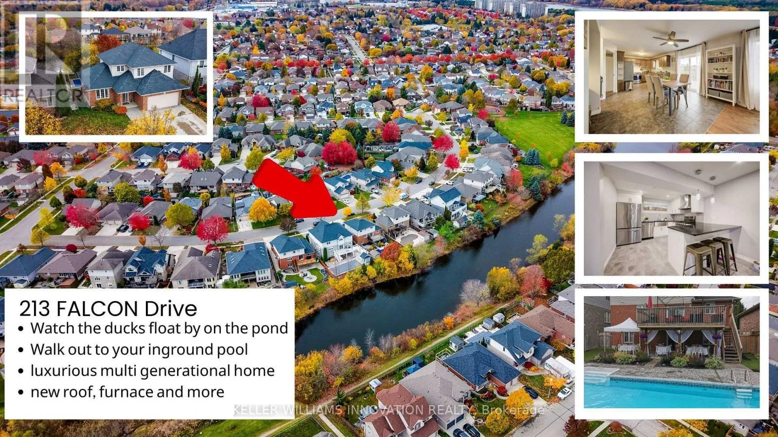 House for rent: 213 Falcon Drive, Woodstock, Ontario N4T 1W5