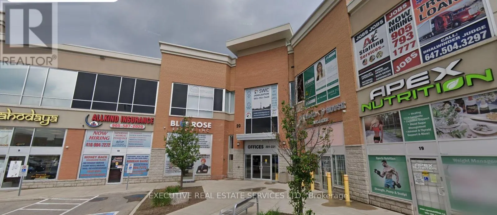 Offices for rent: 214 - 20 Maritime Ontario Boulevard, Brampton, Ontario L6S 0C2