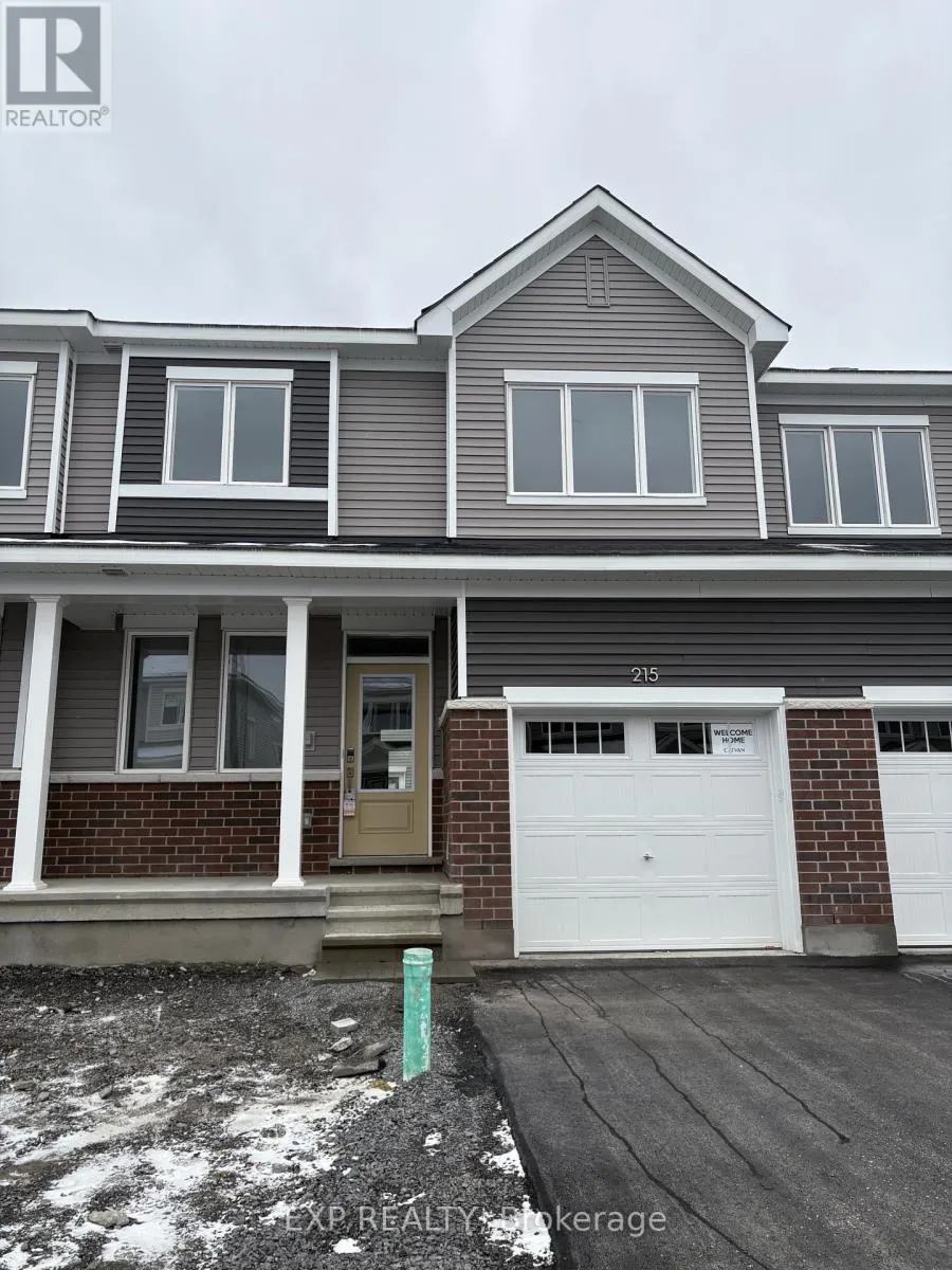 Row / Townhouse for rent: 215 Ryan Reynolds Way, Ottawa, Ontario K4A 5T6