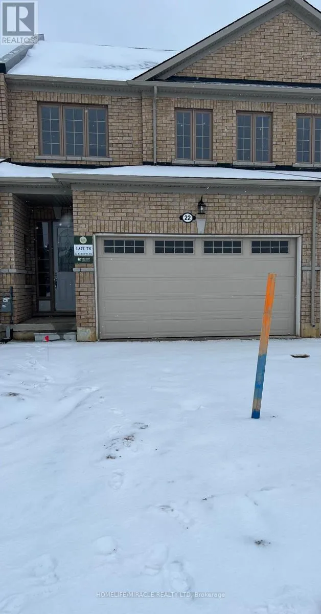 Row / Townhouse for rent: 22 Beretta Street, Tillsonburg, Ontario N4G 0J7