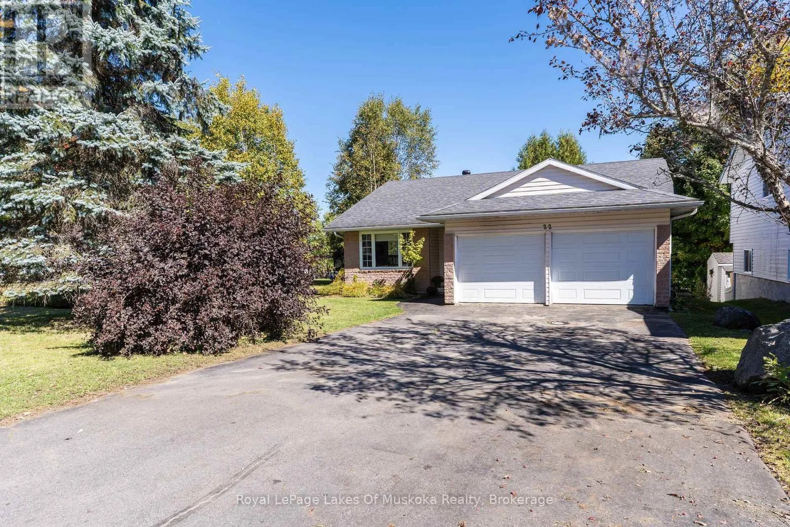 House for rent: 22 Knotty Pine Trail, Huntsville, Ontario P1H 1S7