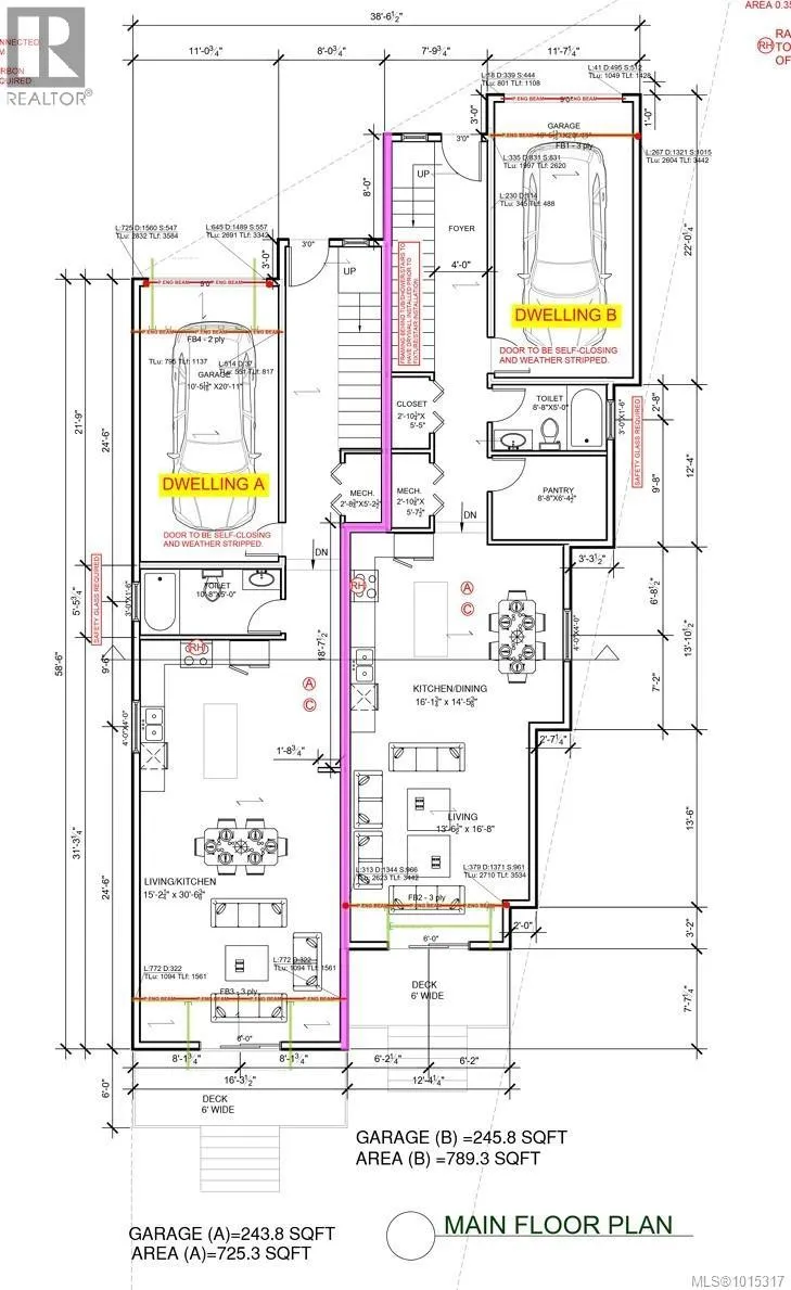 Duplex for rent: 22 Leam Rd, Nanaimo, British Columbia V9T 3N7