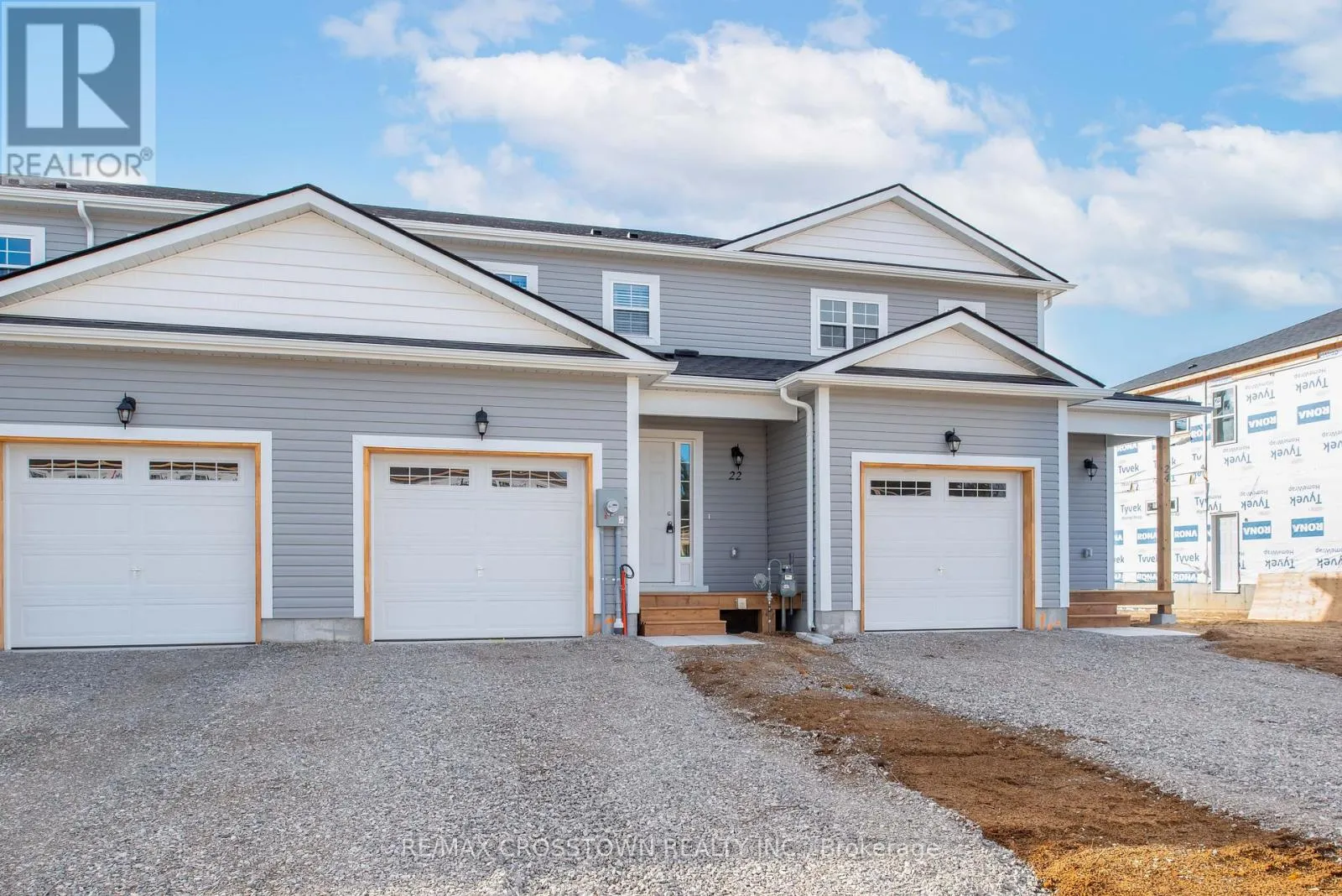 Row / Townhouse for rent: 22 Mcconnell Crescent, Bracebridge, Ontario P1L 0N7