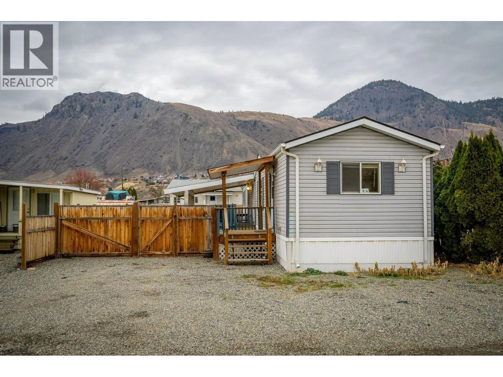 Manufactured Home for rent: 220 G & M Road Unit# E6, Kamloops, British Columbia V2H 1A4