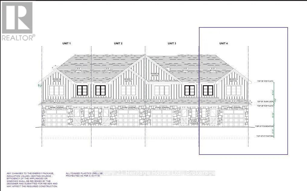 Row / Townhouse for rent: 223 Bruce Street S, West Grey, Ontario N0G 1R0