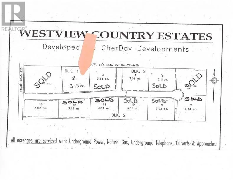 223 Range, Rural Northern Lights, County of, Alberta T8S 1S3