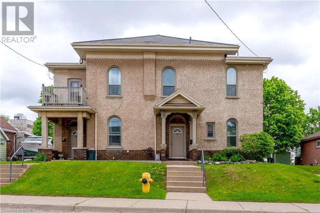 Fourplex for rent: 23 Lyons Avenue, Brantford, Ontario N3R 4P8