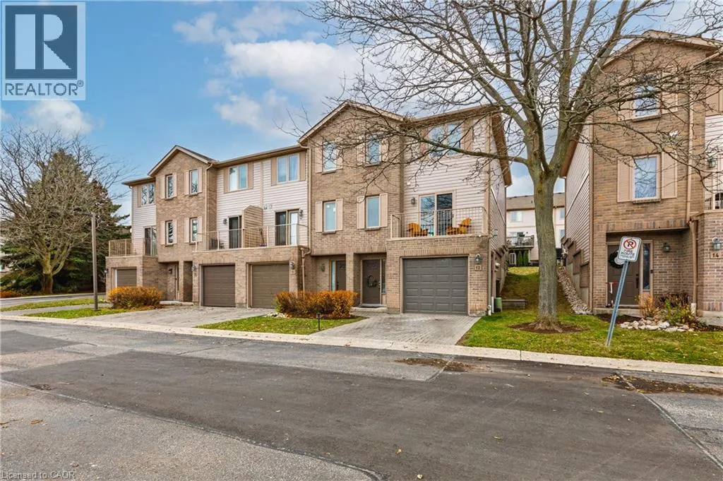 Row / Townhouse for rent: 230 Blackhorne Drive Unit# 12, Kitchener, Ontario N2E 1Z4