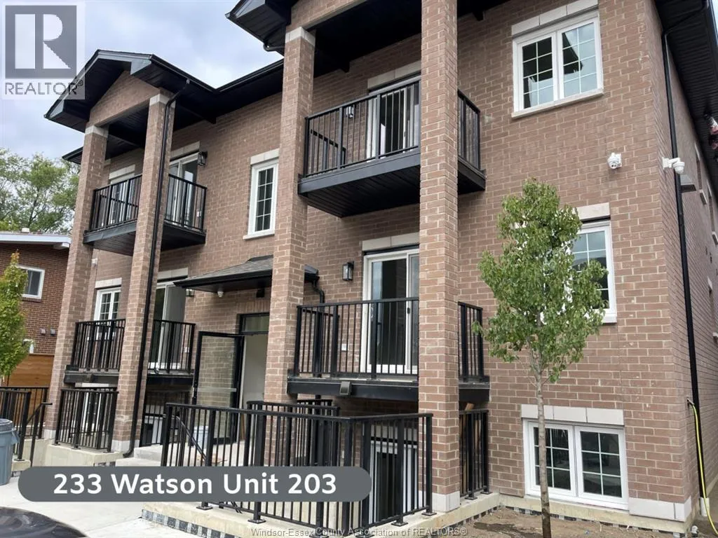 Apartment for rent: 233 Watson Avenue Unit# 203, Windsor, Ontario N8S 3R8