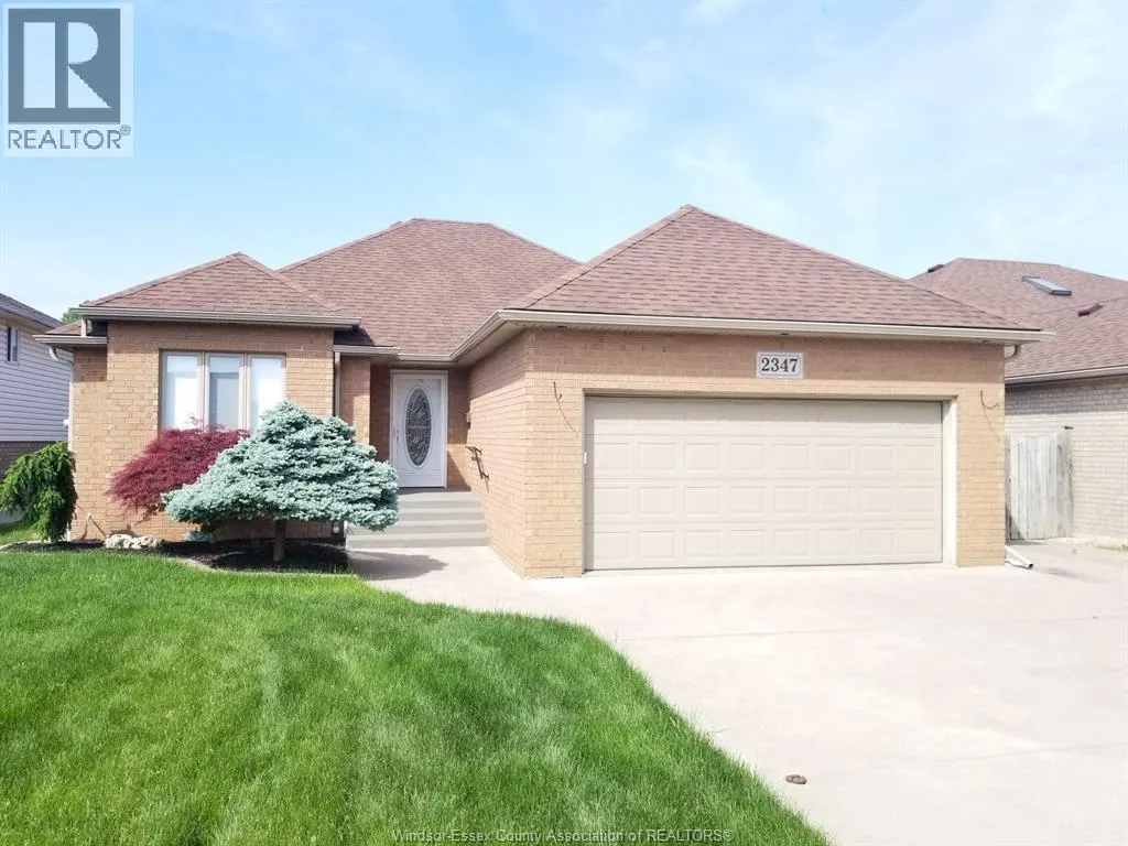 House for rent: 2347 California, Windsor, Ontario N9E 4P5