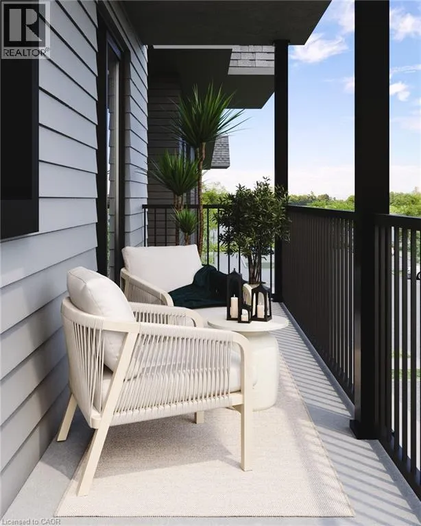 Row / Townhouse for rent: 235 Blair Creek Drive Unit# 12, Kitchener, Ontario N2P 0G1