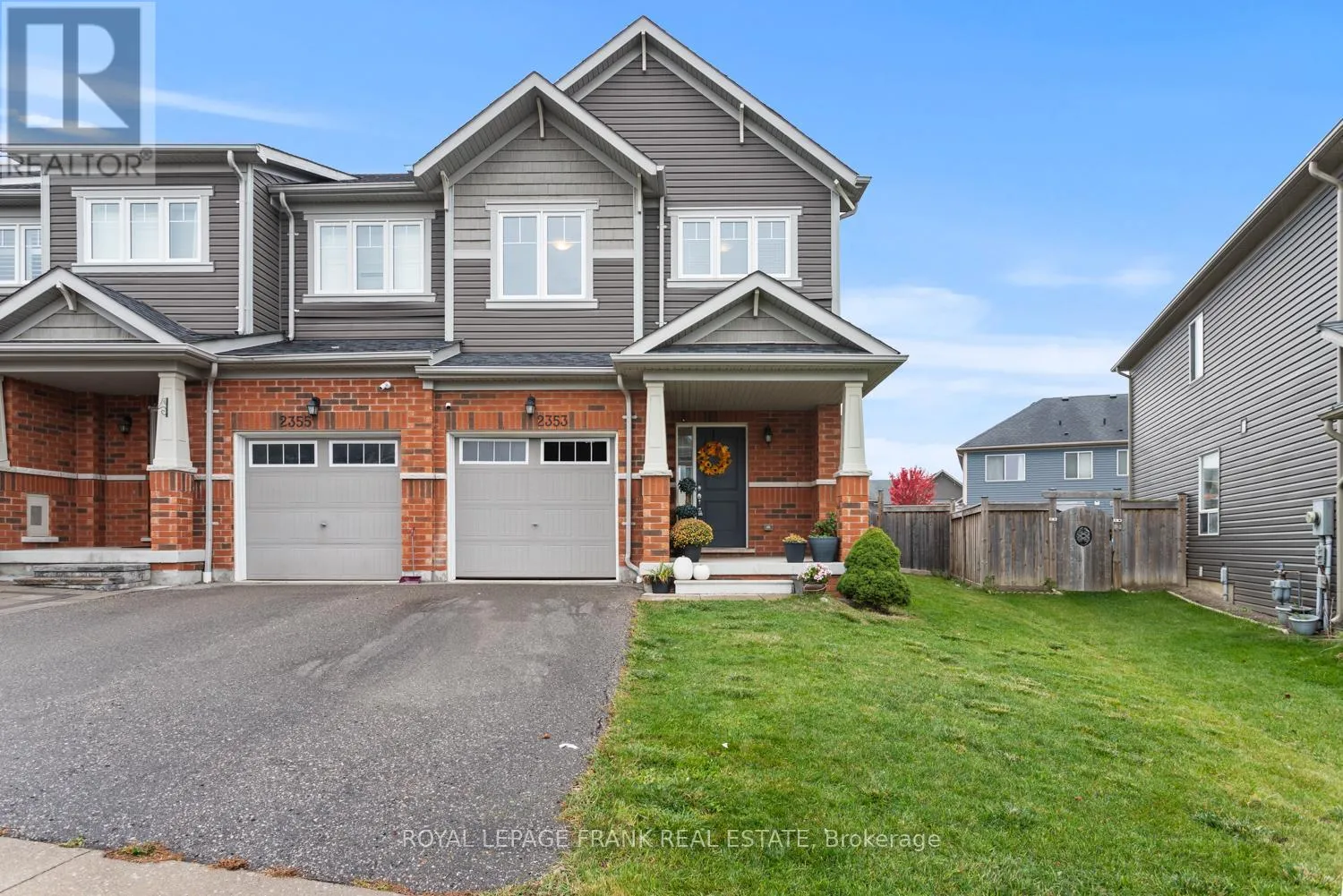 Row / Townhouse for rent: 2353 Hill Rise Street, Oshawa, Ontario L1L 0G8