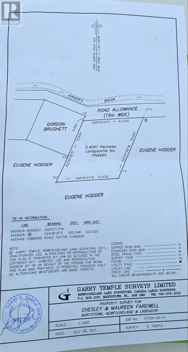 237b Creston Boulevard, Marystown, Newfoundland & Labrador A0E 2M0